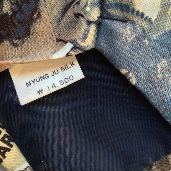 Mercedes Humphrey Bogart The Oklahoma Kid Mens Silk Tie Hand Made Western Cowboy - Picture 2 of 7